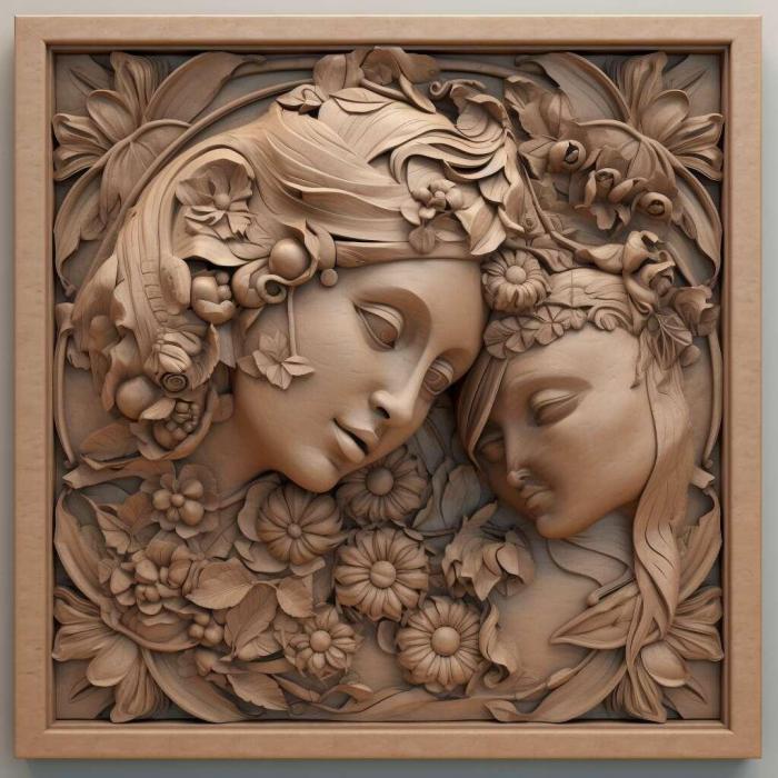 نموذج ثلاثي الأبعاد لآلة CNC 3D Art 